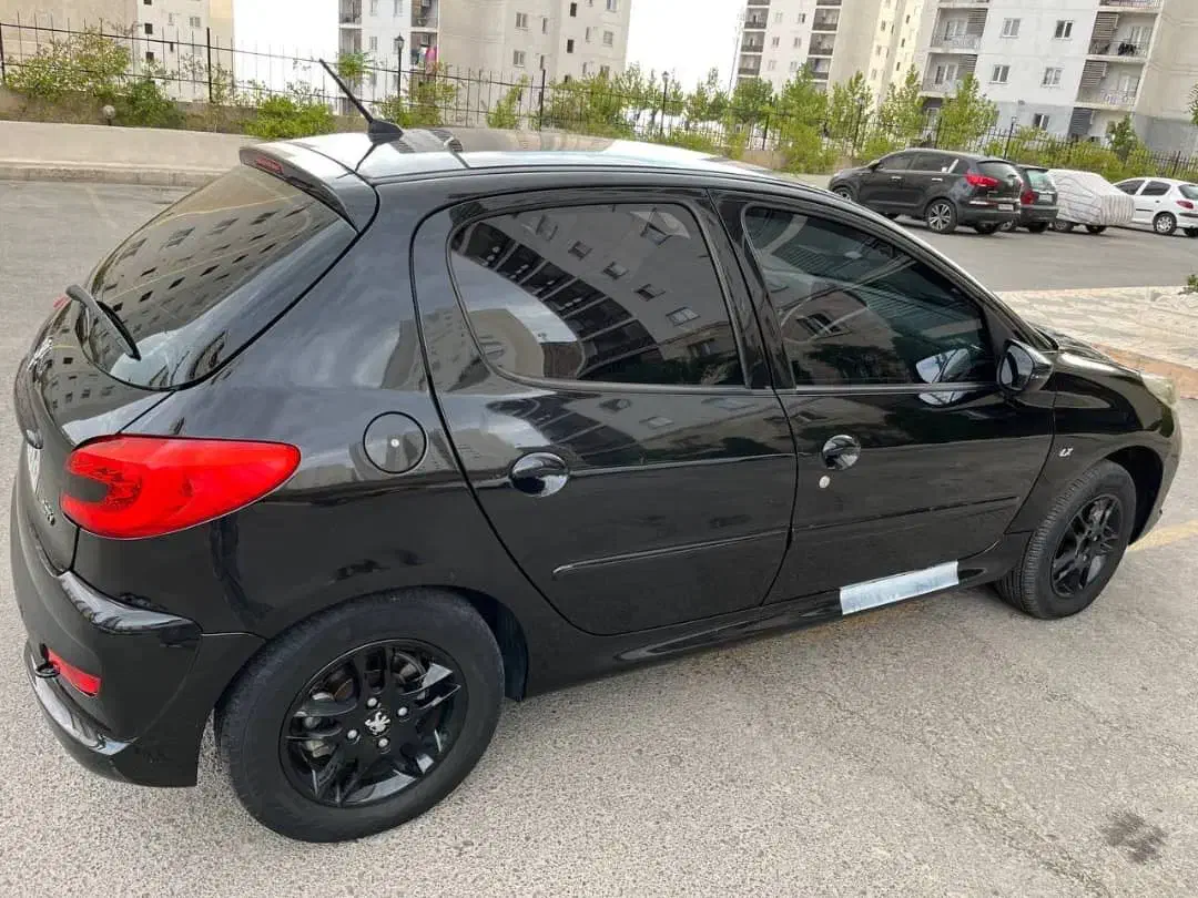 ۲۰۷ پانا tu5 رینگ مشکی|خودرو سواری و وانت|پردیس, شهرک صنعتی خرمدشت فاز ۷|دیوار