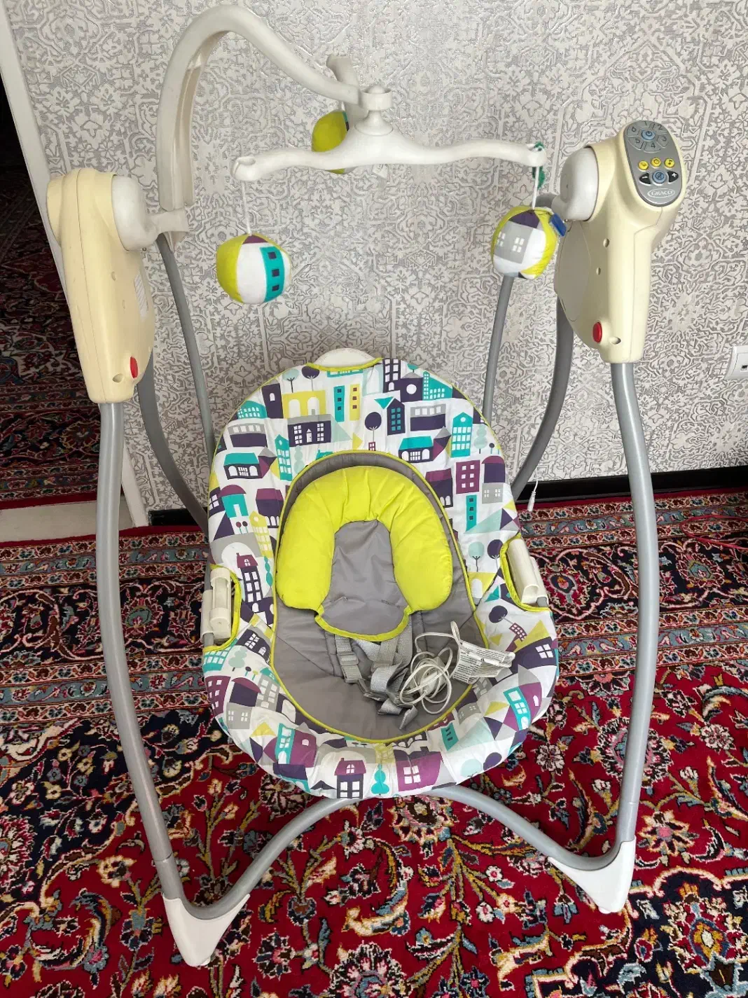 تاب و گهواره برقی گراکو|اسباب و اثاث بچه|تهران, والفجر (افسریه)|دیوار