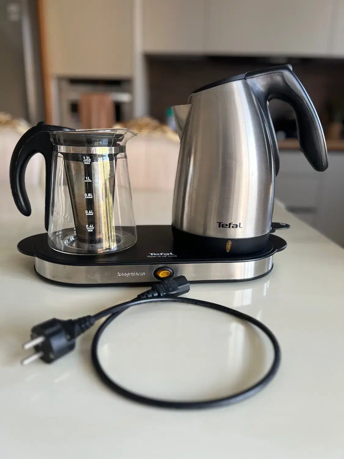 چایی ساز تفال اصل tefal|سماور، چای‌ساز، قهوه‌ساز|اندیشه, اندیشه فاز ۴|دیوار