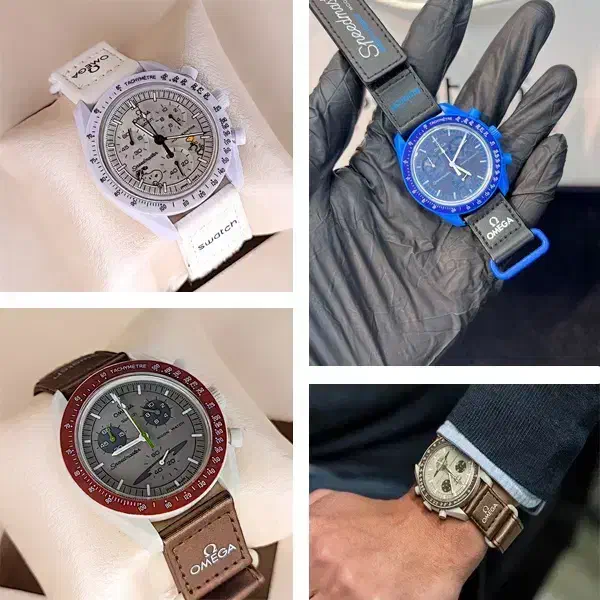 ساعت مچی امگا سواچ سه موتوره + جعبه و بگ|ساعت|اصفهان, امامزاده اسماعیل|دیوار