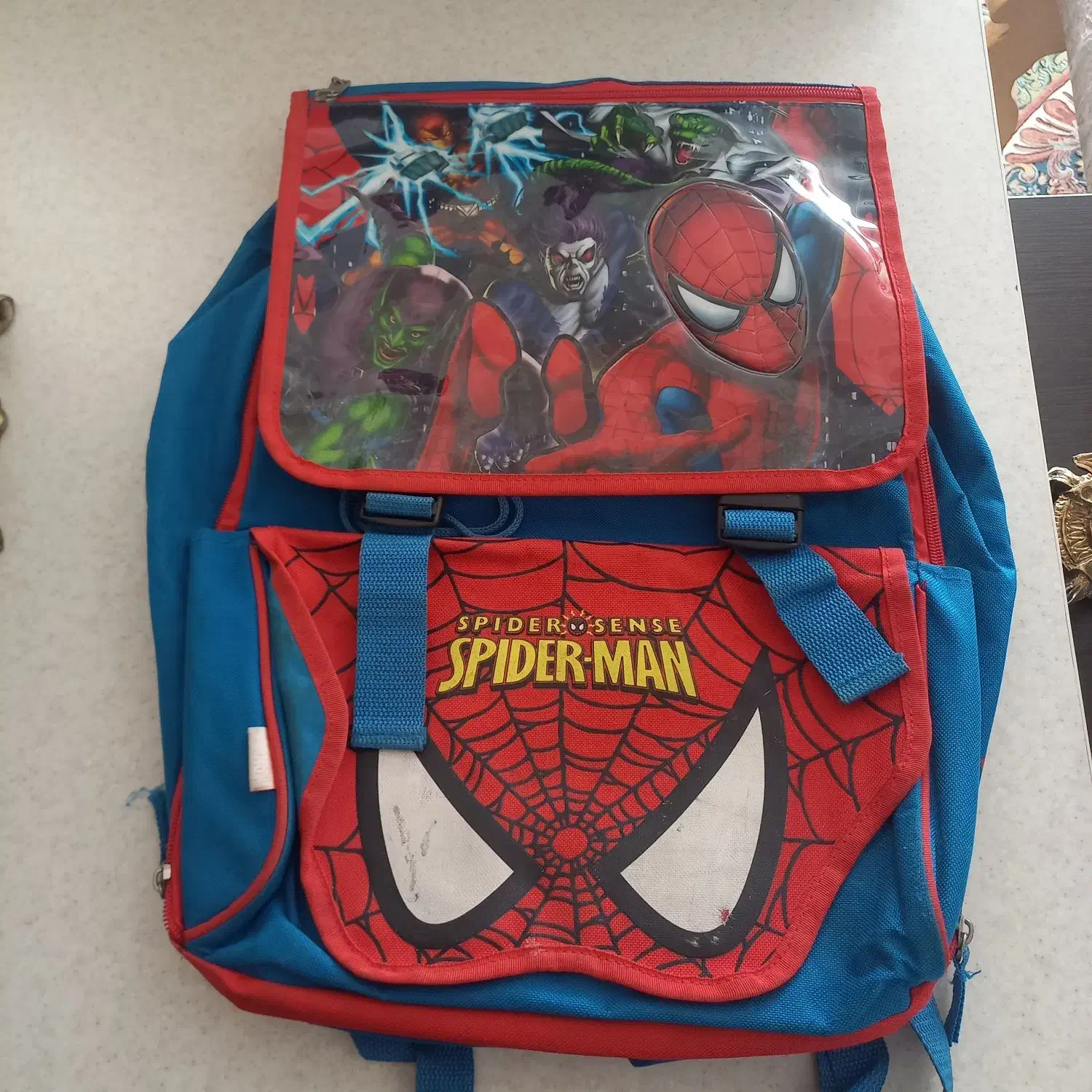 کیف کوله پشتی سالم طرح مرد عنکبوتی|کیف، کفش، کمربند|الوند, |دیوار