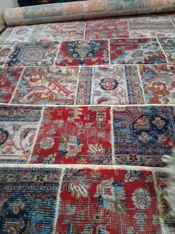 قالیچه ۳متری طرح ۴۰تکه|فرش|ورامین, ورامین|دیوار