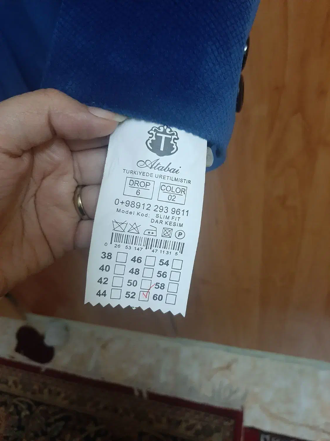 پالتو اورجینال ، نو ، مارک atabay زیر قیمت|لباس|آباده, |دیوار