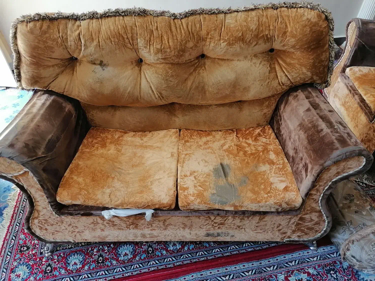 اسکلت مبل هفت نفره مناسب باغ|مبلمان خانگی و میز عسلی|شیراز, رازی|دیوار
