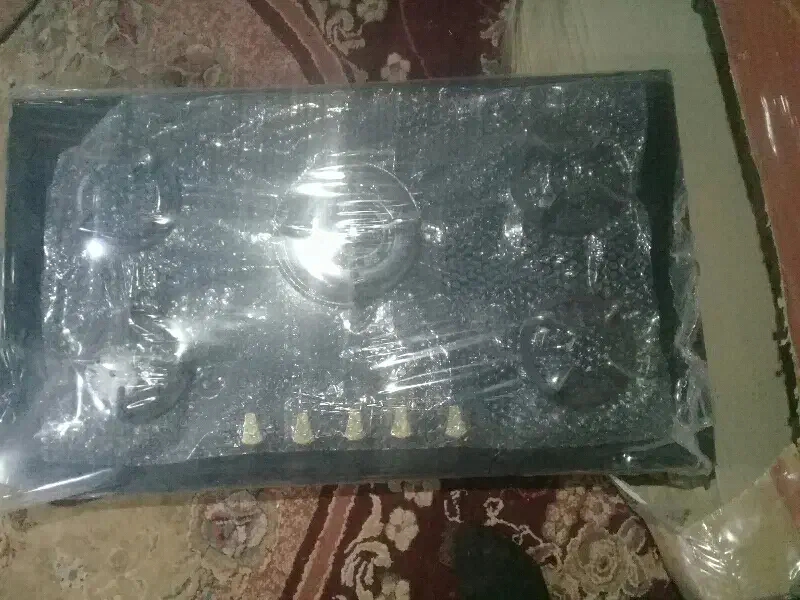 فروش گاز ۵شعله صفحه شیشه ای نو نو|اجاق گاز و لوازم برقی پخت‌وپز|شاهرود, |دیوار