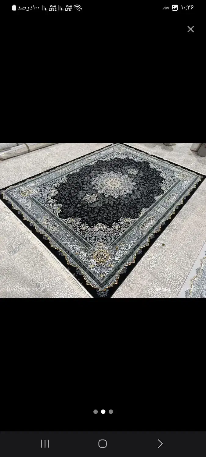 قالی(فرش) نو پلمپ شیش ونه و دوازه و هرابعاد بخواهی|فرش|کرمان, |دیوار