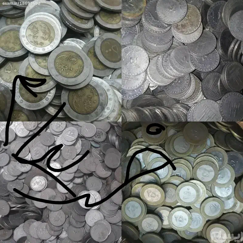 سکه|کلکسیون سکه، تمبر، اسکناس|اصفهان, احمدآباد|دیوار