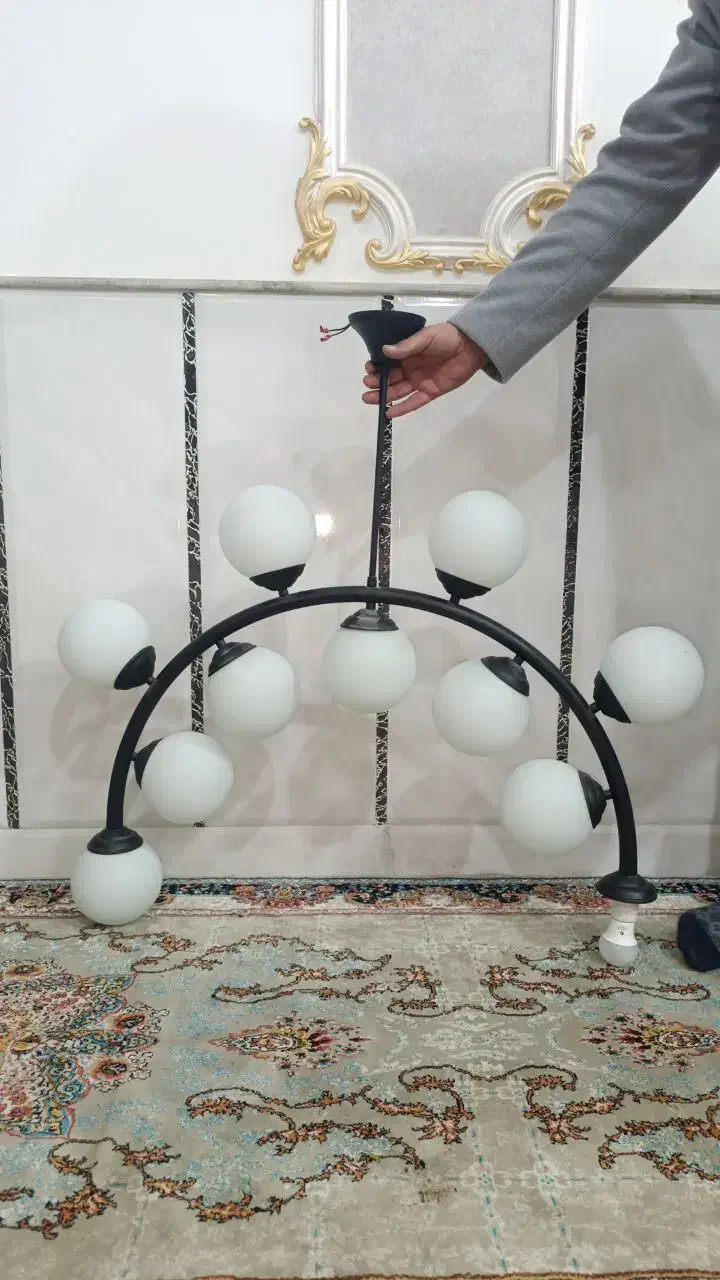 لوستر|لوستر و چراغ آویز|قم, شهدا|دیوار