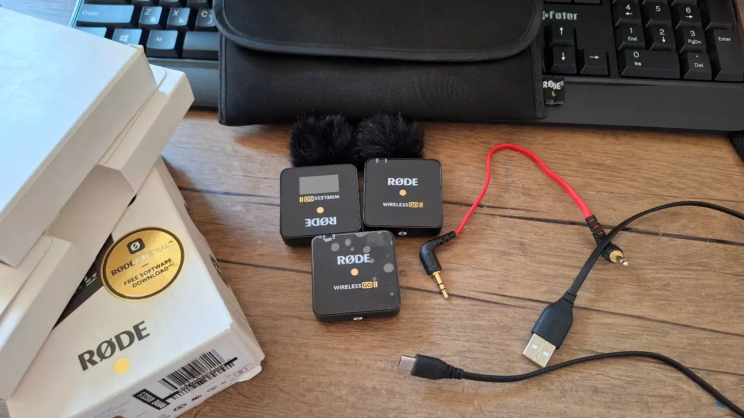 میکروفون بیسیم رودrode wireless go|صوتی و تصویری|خوی, |دیوار