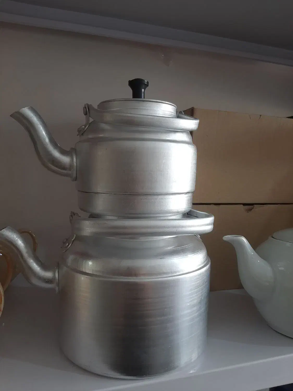 کتری قوری رویی|قوری، کتری، قهوهساز دستی|گرگان, |دیوار