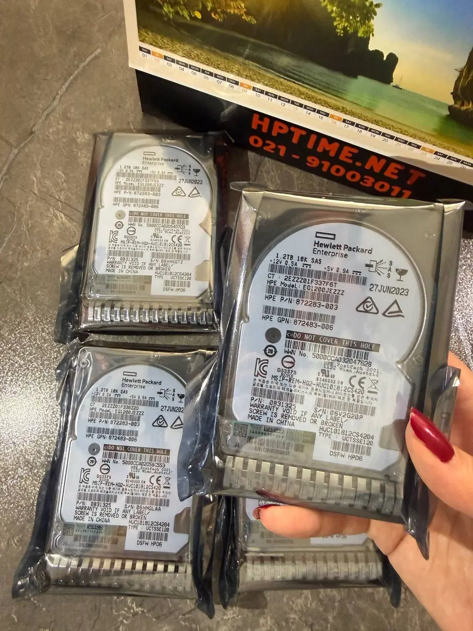 HDD1.2 tb 10k 12g new|قطعات و لوازم جانبی رایانه|تهران, بهجت‌آباد|دیوار