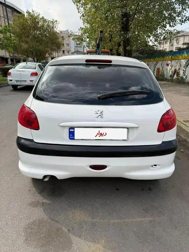 پژو 206 تیپ 6|خودرو سواری و وانت|رشت, دیلمان|دیوار