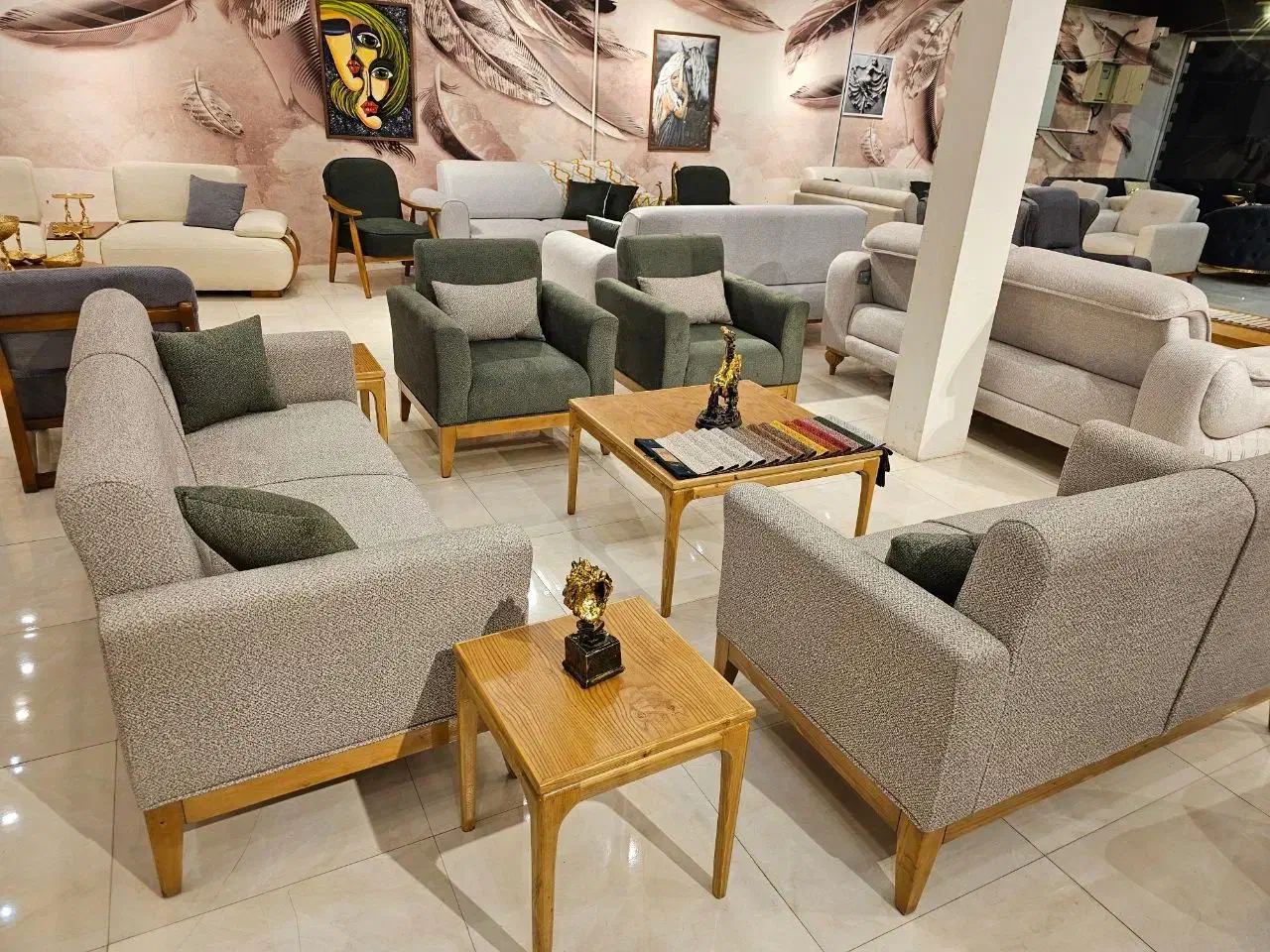 تولیدی مبلمان داریوش اقساط بدون سود  مدل وین|مبلمان خانگی و میز عسلی|بم, |دیوار