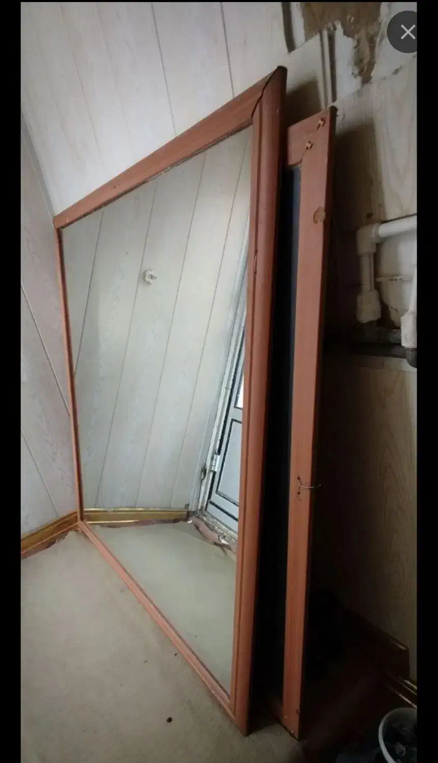 دو عدداینه|آینه|خرم‌آباد, |دیوار