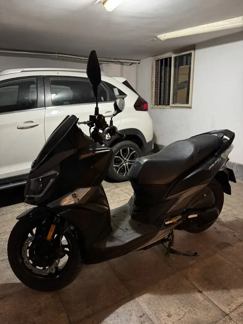 SYM گلکسی j 200 مشکی|موتورسیکلت|تهران, تهرانپارس شرقی|دیوار