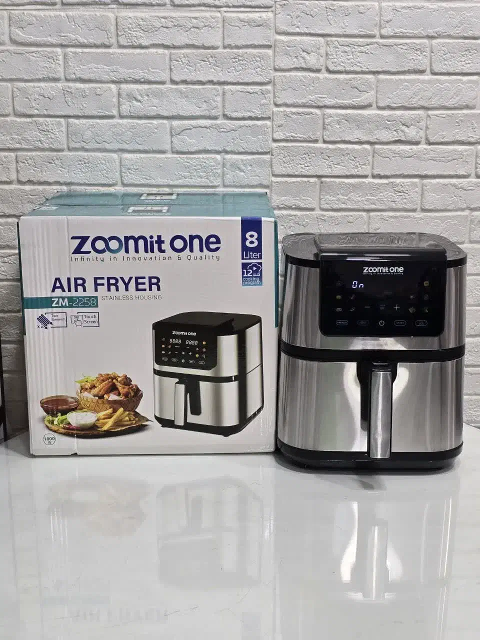 فروش ویژه سرخ کن رژیمی بدونه روغن زومیت|اجاق گاز و لوازم برقی پختوپز|قم, سید معصوم|دیوار