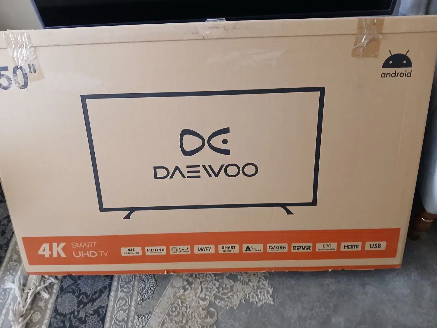 تلوزیون LED دوو 50 اینچ|تلویزیون و پروژکتور|کرج, کرج نو|دیوار