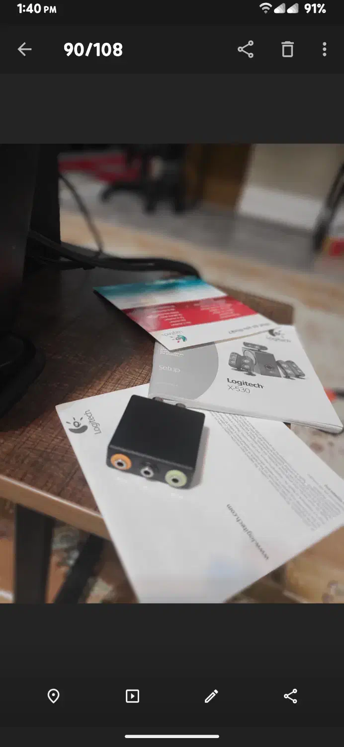 اسپیکر لاجیتک 5.1 کانال حرفه ای|سیستم صوتی خانگی|تهران, اکباتان|دیوار