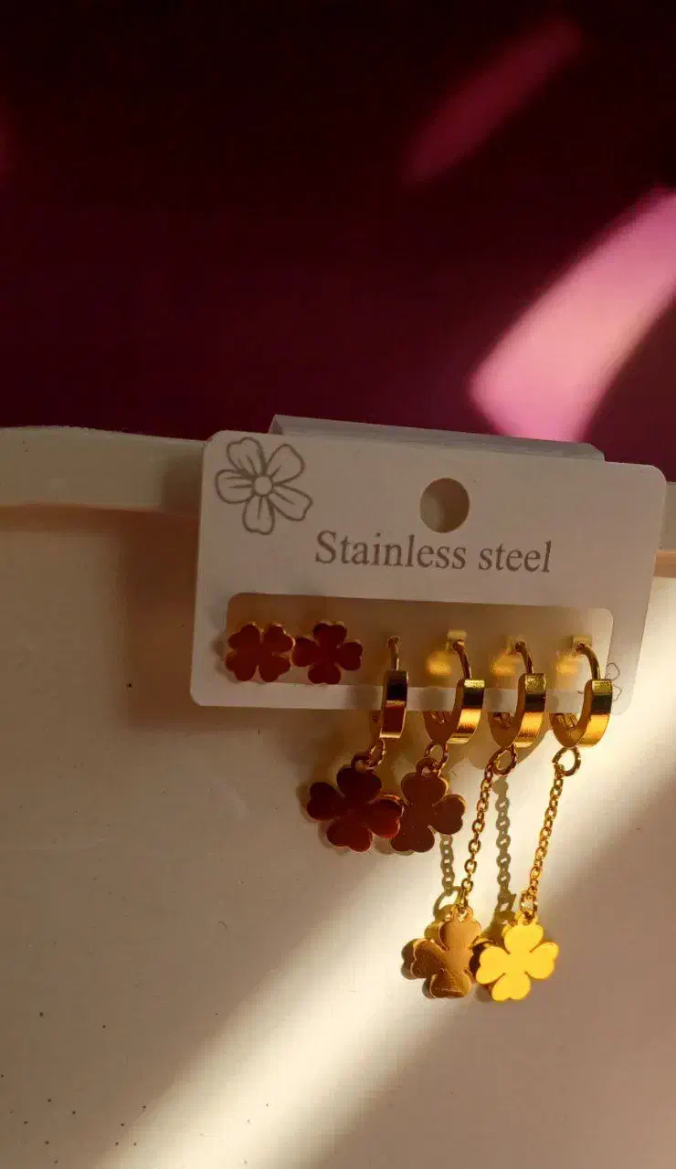 ست گوشواره سه تایی|بدلیجات|بهارستان, |دیوار