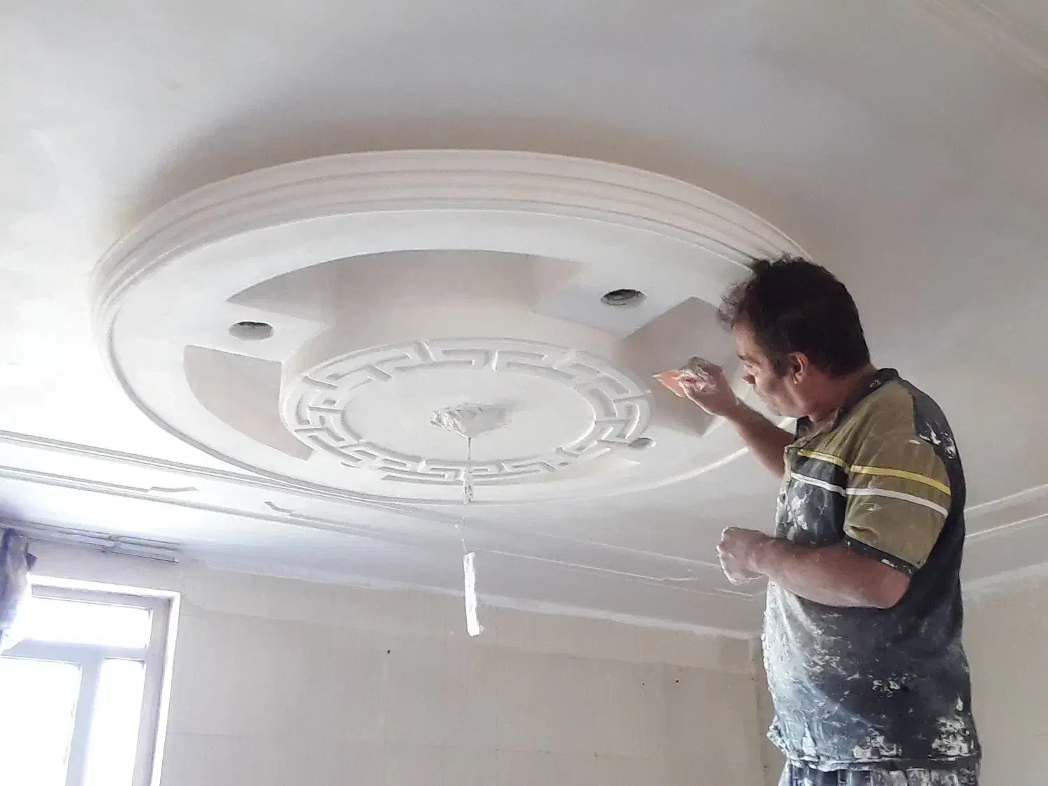 گچکاری ولکه گیری|خدمات پیشه و مهارت|خرم‌آباد, |دیوار