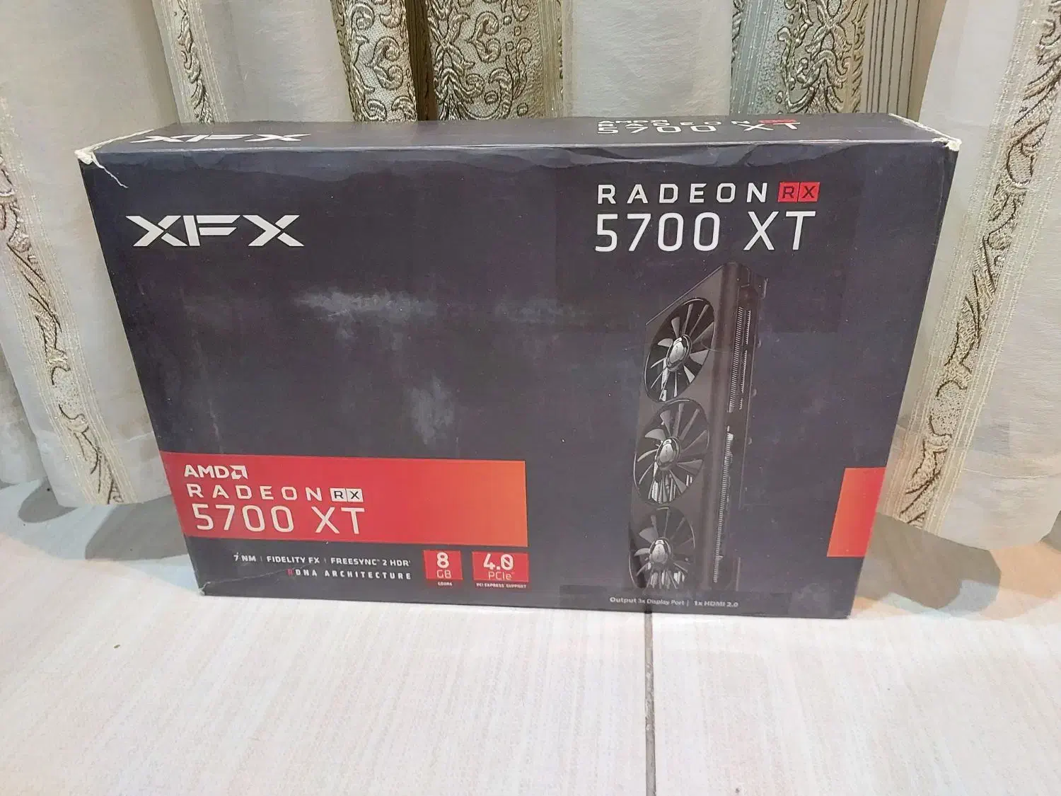 کارت گرافیک قدرتمند XFX 5700XT8gig ،DDR6 وکامپیوتر|قطعات و لوازم جانبی رایانه|اصفهان, هزارجریب|دیوار