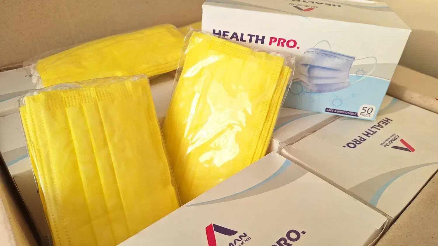 ماسک زرد قیمت ۸۰۰ ت فرصت خرید عاالی|عمدهفروشی|تهران, اسکندری|دیوار