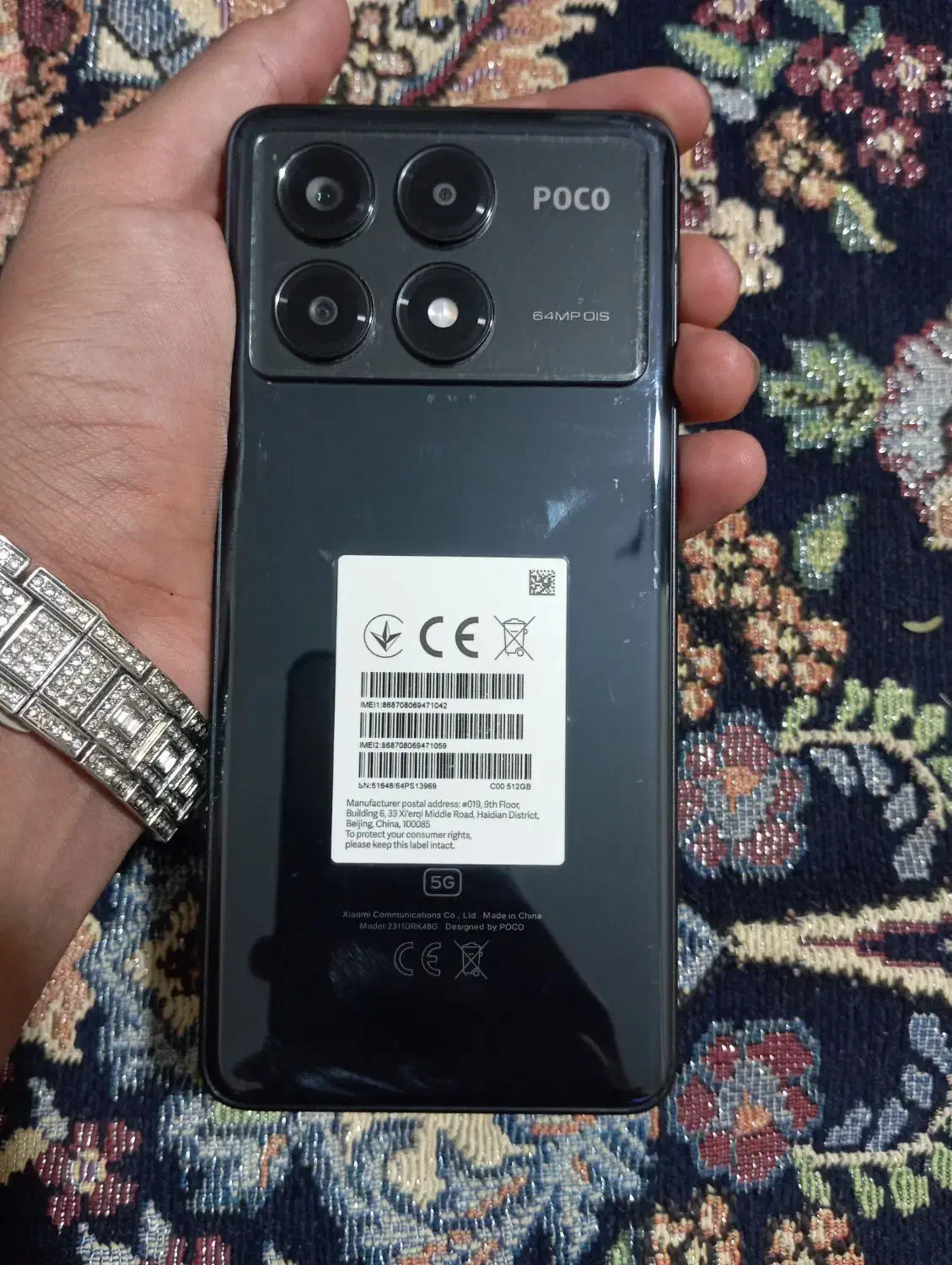 poco x6 pro|موبایل|کرمان, |دیوار