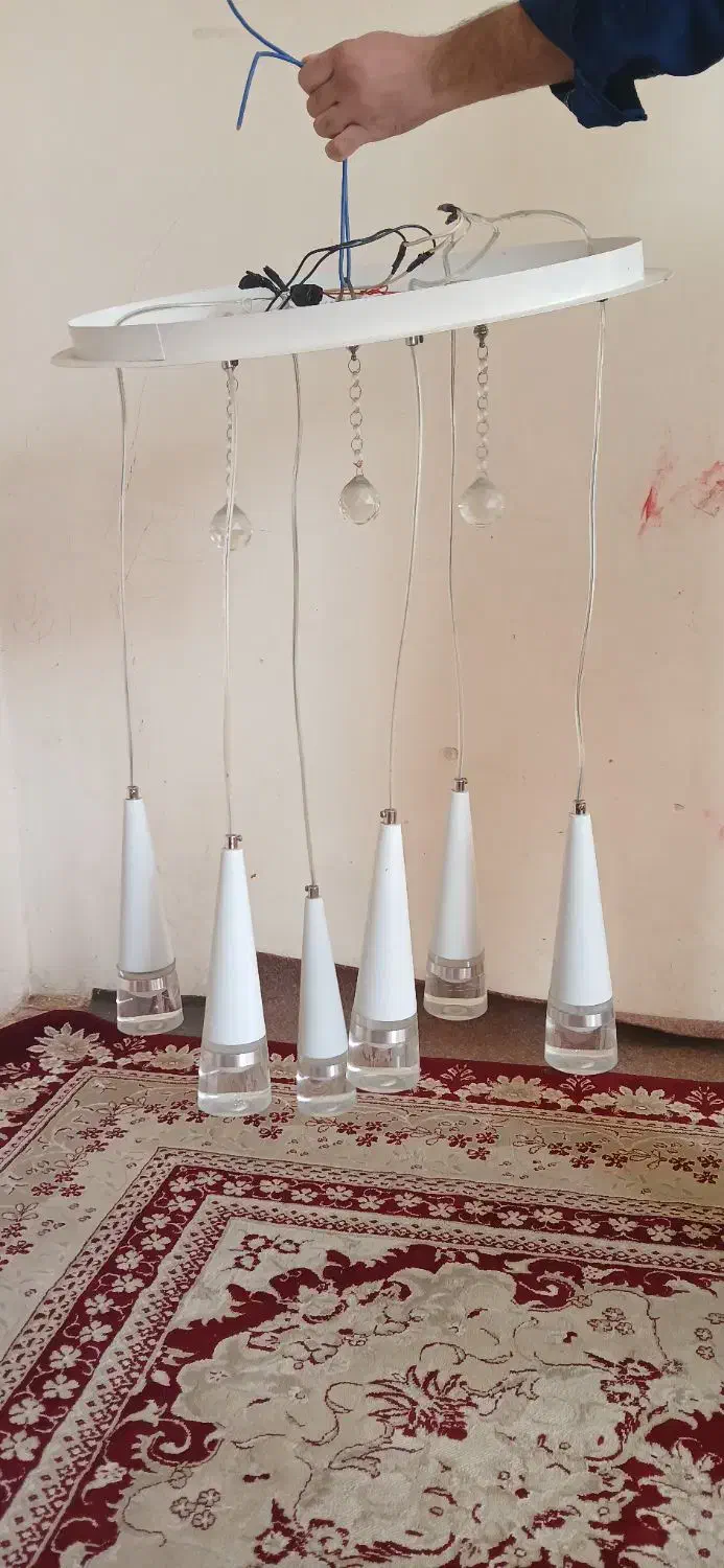 لوستر|لوستر و چراغ آویز|اصفهان, کوجان|دیوار