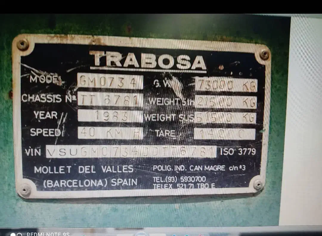 کمرشکن اسپانیایی 4 محور شترگلو|خودرو سنگین|احمدآبادمستوفی, |دیوار