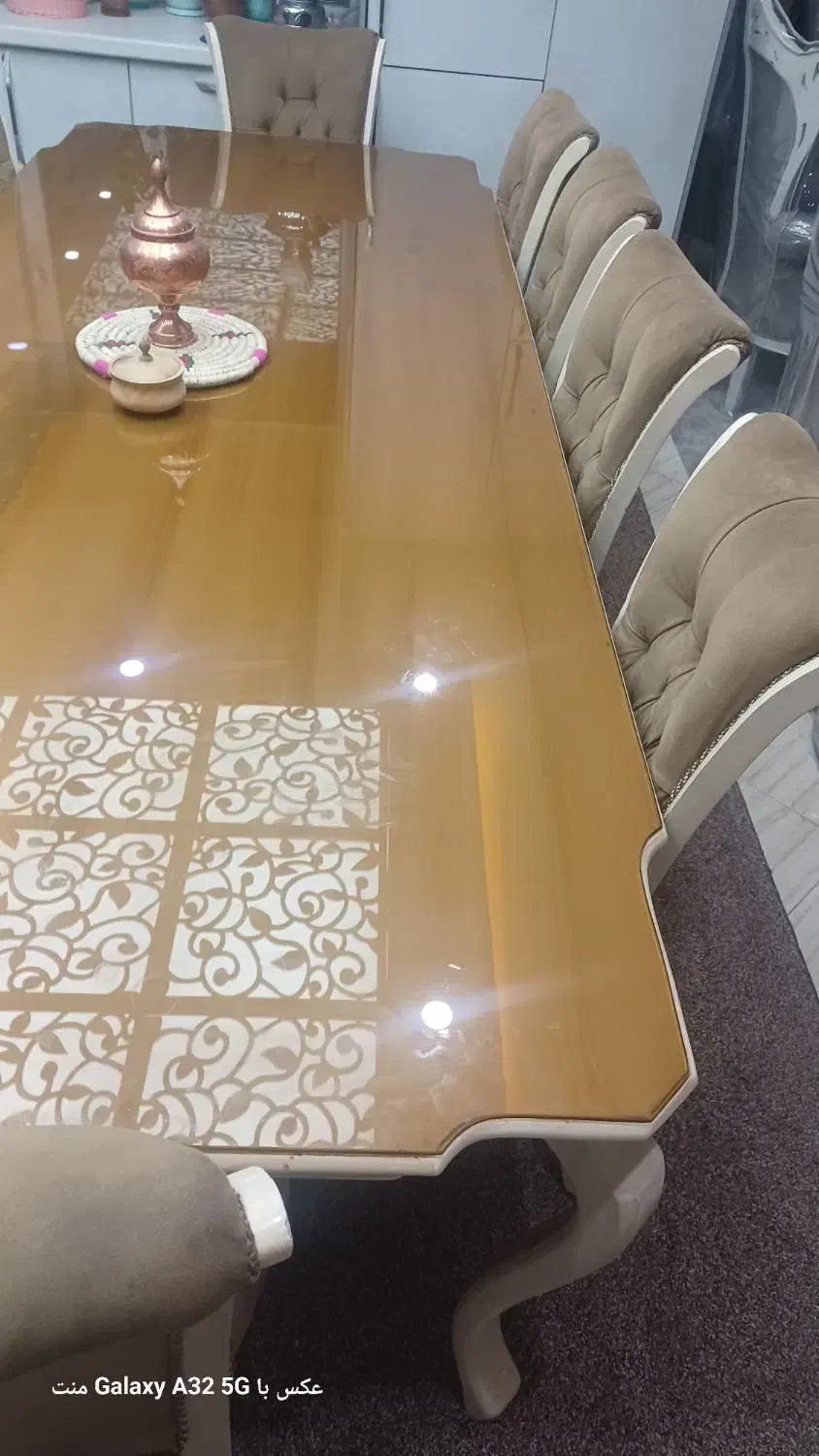 میز غذا خوری ۱۲ نفره|میز و صندلی غذاخوری|اراک, |دیوار