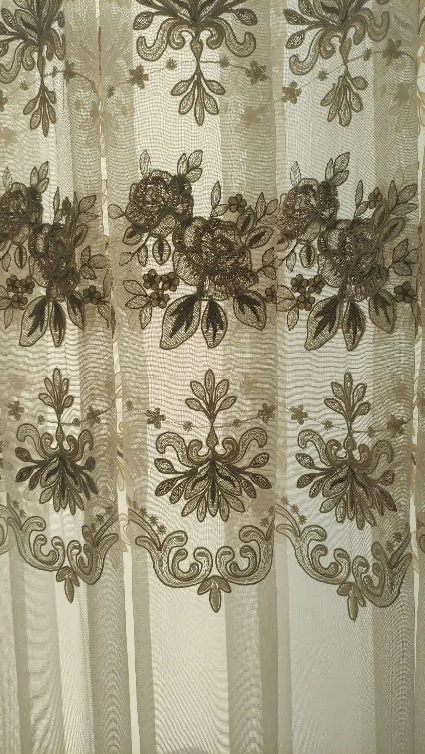 حراج پرده حریر نقش برجسته آماده نصب|پرده، رانر، رومیزی|تالش, هشتپر|دیوار