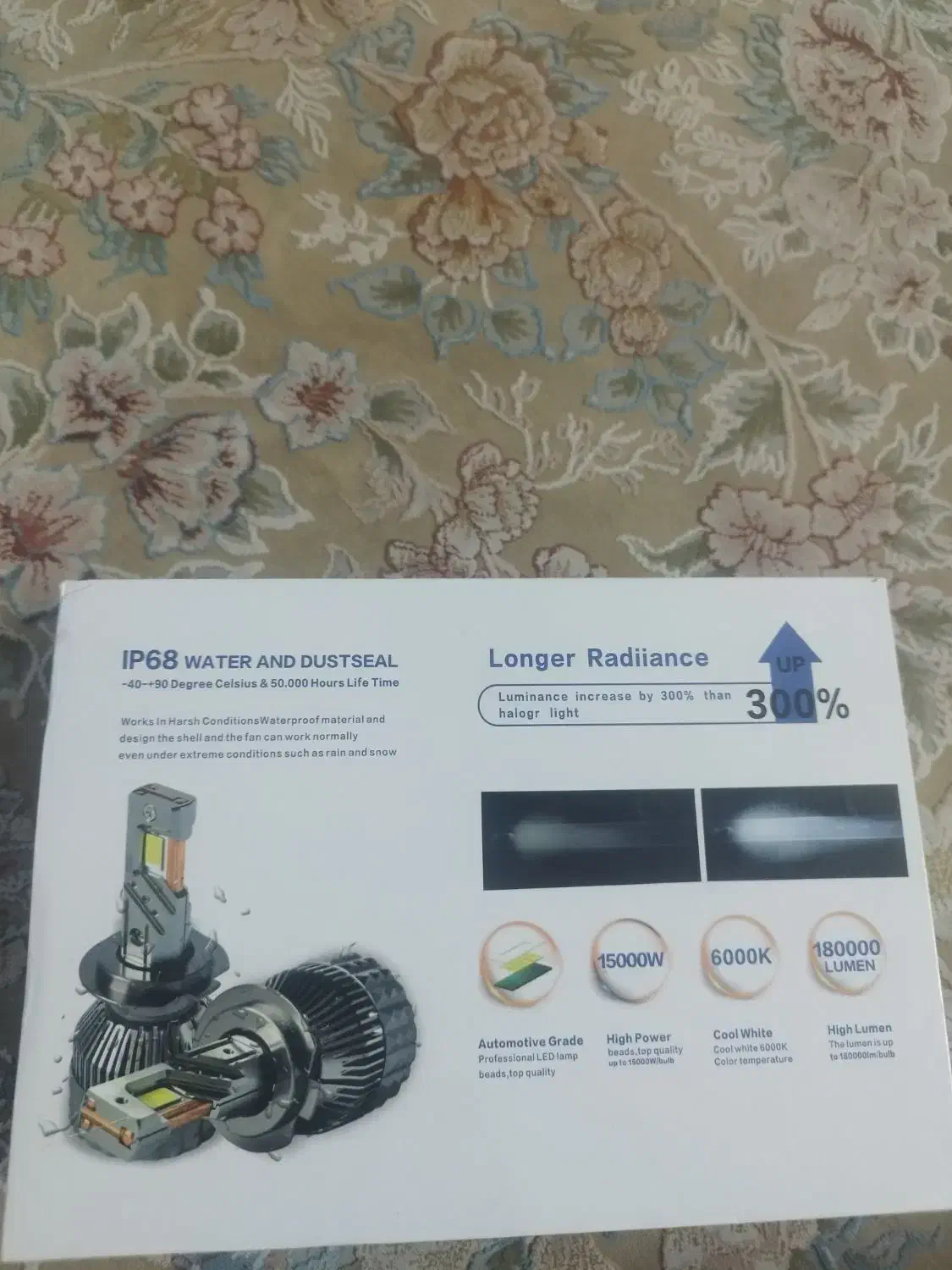 هدلایتv120|قطعات یدکی و لوازم جانبی|اصفهان, باغ دریاچه|دیوار