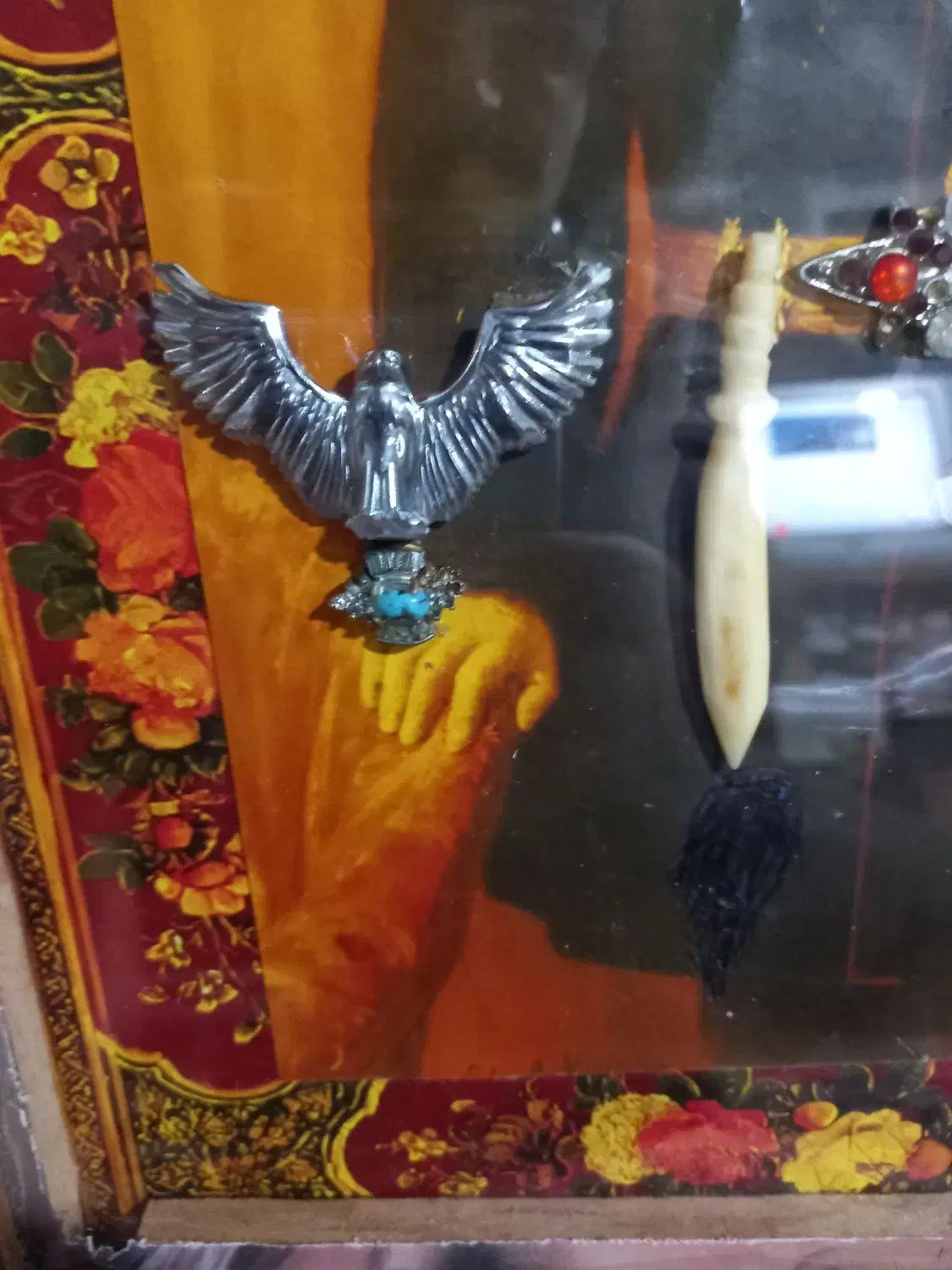 عکس قدیمی|کلکسیون اشیاء عتیقه|ماهدشت, |دیوار