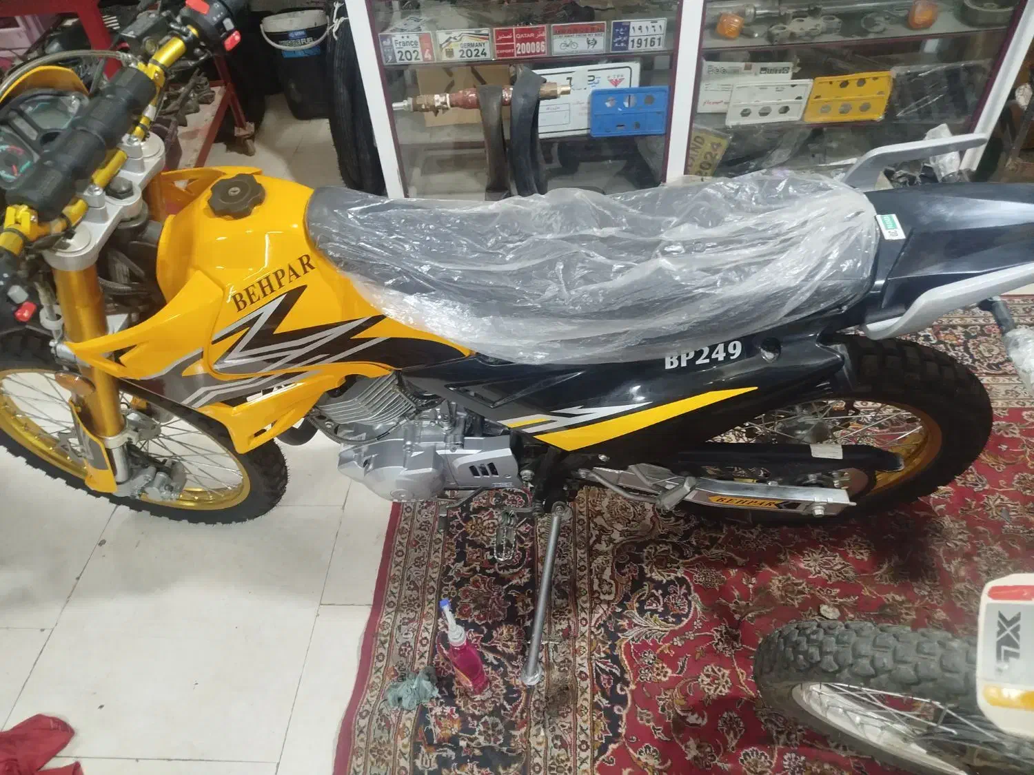 پیشرو خشک 250سند سفید تریل|موتورسیکلت|تهران, شارق|دیوار