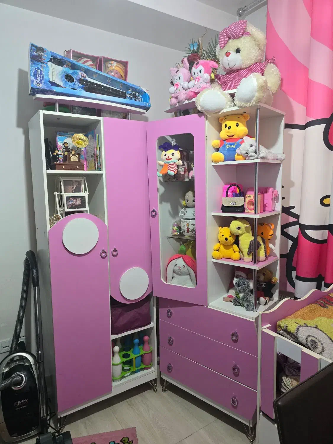 وسایل چوب دخترونه مخصوص سیسمونی|اسباب و اثاث بچه|صباشهر, |دیوار