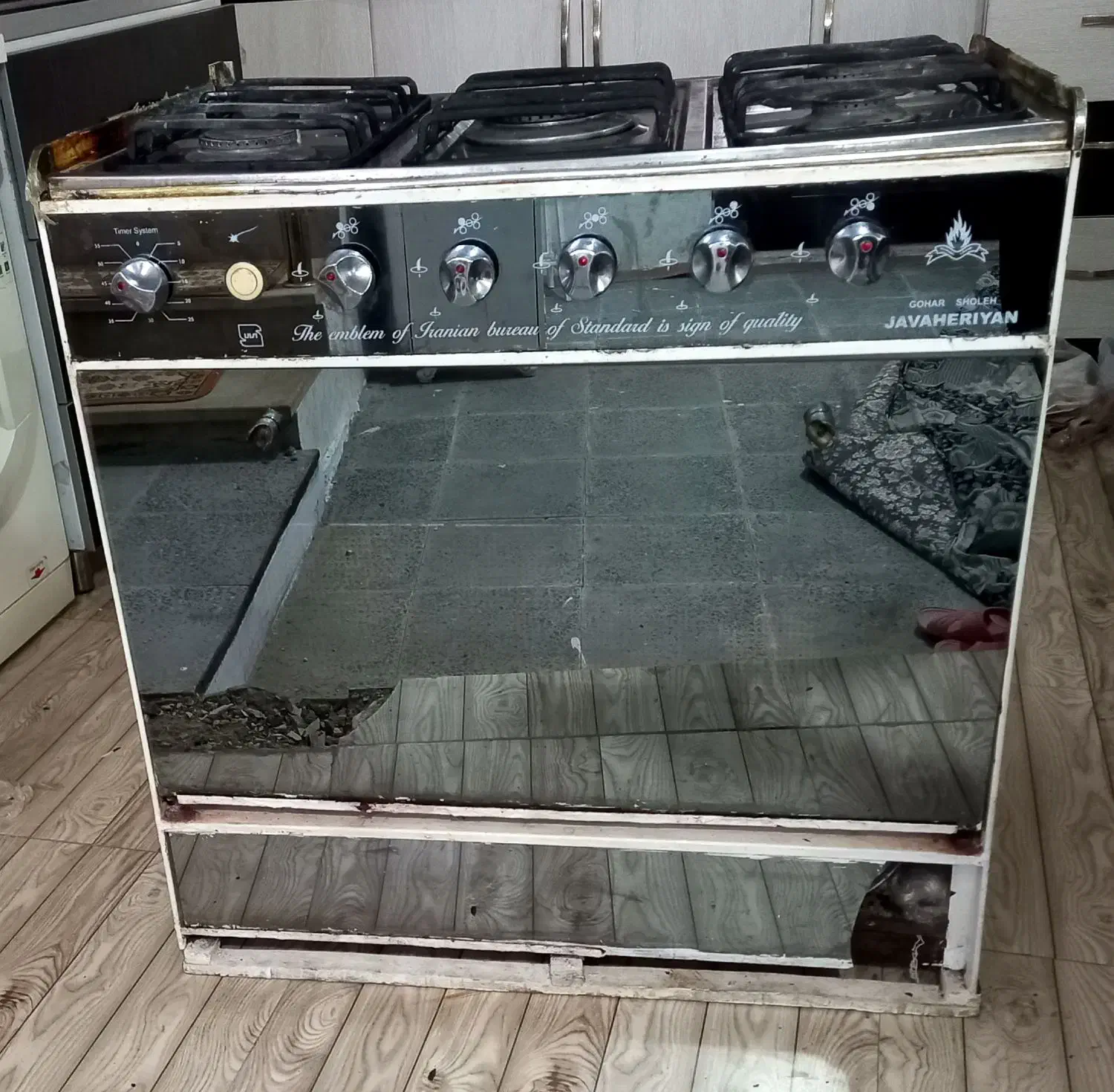 گاز ۵شعله جواهریان|اجاق گاز و لوازم برقی پخت‌وپز|دورود, |دیوار