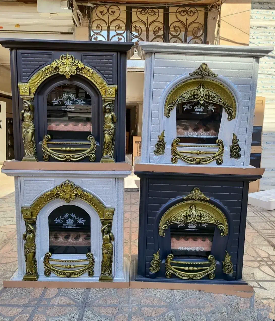 شومینه هوشمند طرح اطلس گاز، بخاری مدلM24|بخاری، هیتر، شومینه|رشت, رشتیان|دیوار