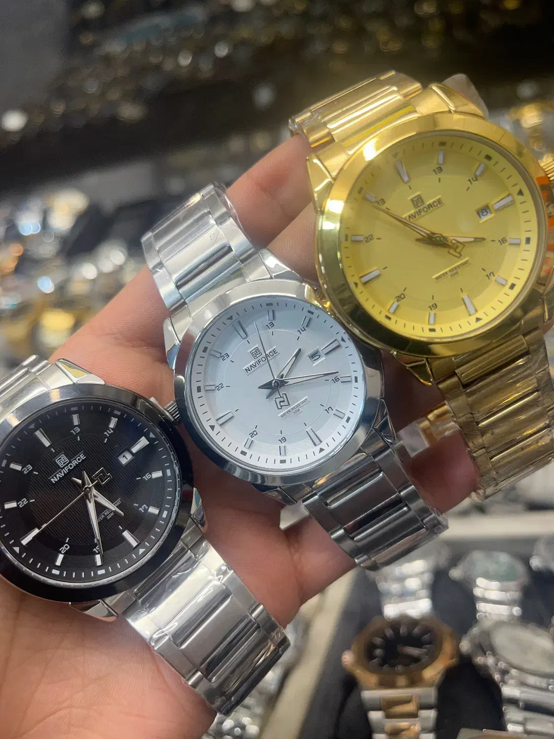 ساعت مچی اورجینال/مارک ناوی فورس اصلی با دفترچه|ساعت|مشهد, گاز|دیوار