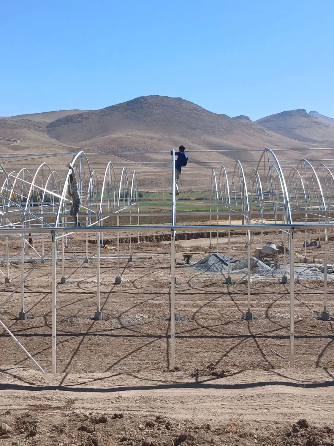 ساخت گلخانه صنعتی فلزی گالوانیزه|خدمات پیشه و مهارت|اصفهان, عباسآباد|دیوار