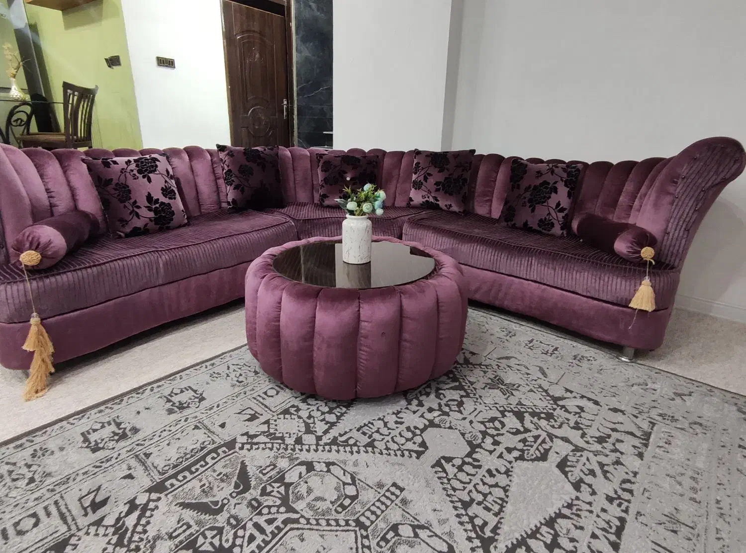 فروش مبلمان 9 نفره|مبلمان خانگی و میز عسلی|اندیمشک, |دیوار