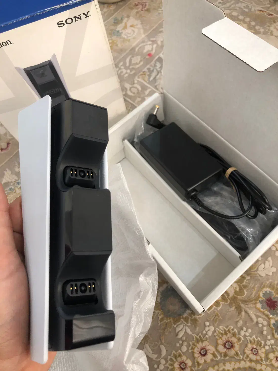 شارژر دسته ps5|کنسول، بازی ویدئویی و آنلاین|زاهدان, |دیوار