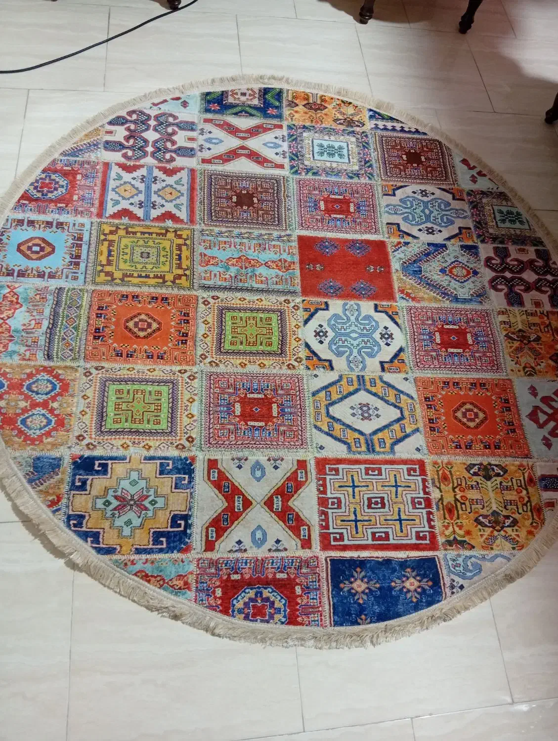 قالیچه گرد|فرش|مشهد, حسابی جنوبی (شهرک غرب)|دیوار