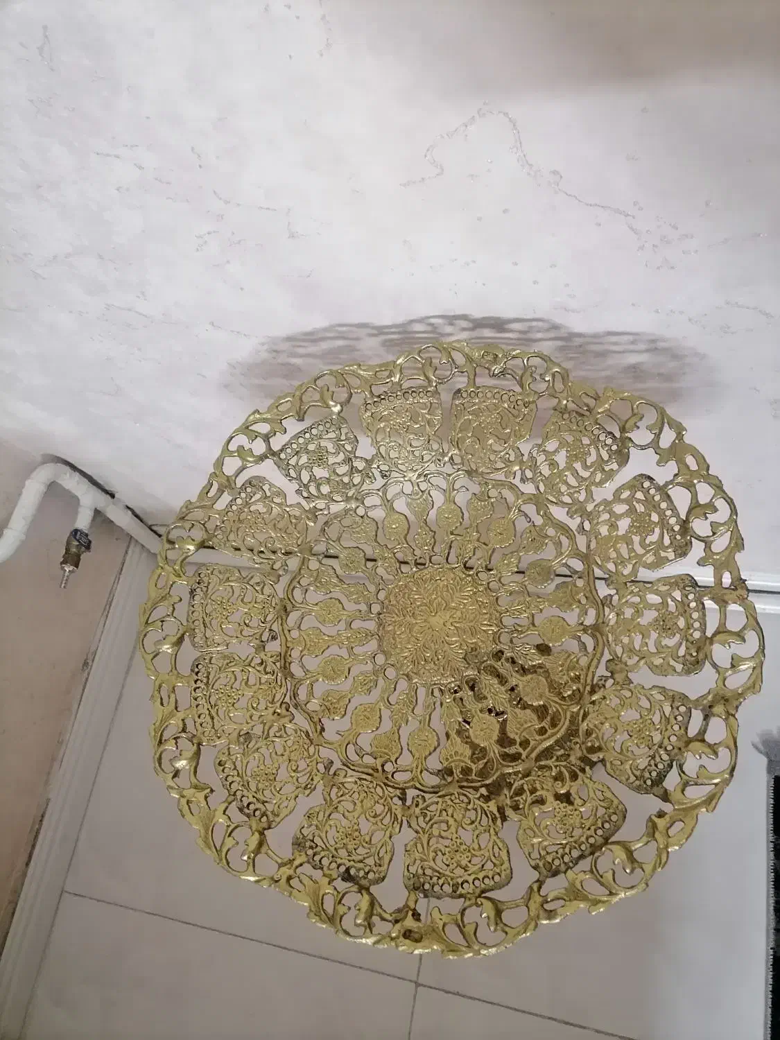 میوخوری تمام برنز کنار سالنی|صنایع دستی و سایر لوازم تزئینی|گلستان (تهران), |دیوار