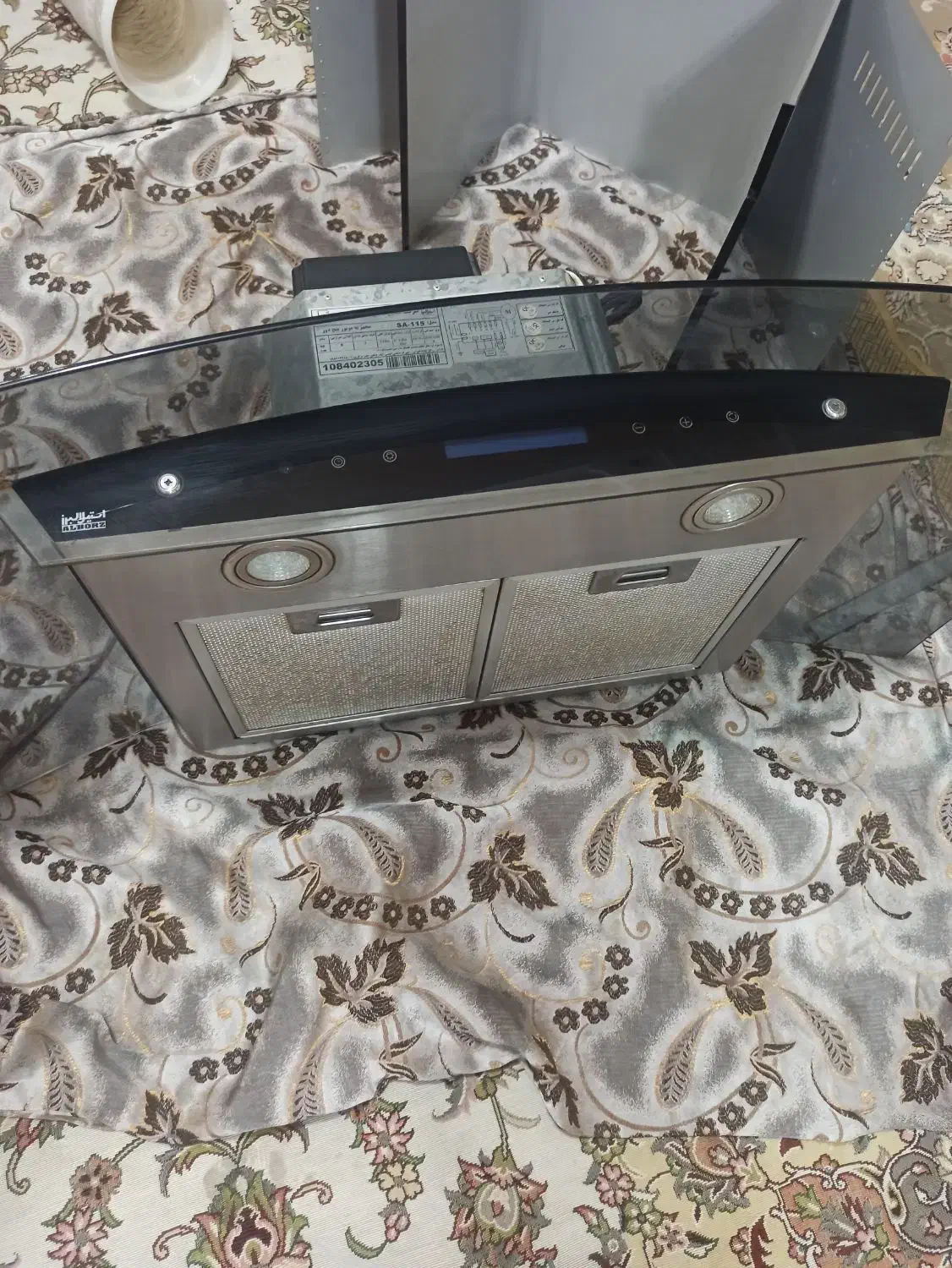 هودالکترواستیل تمیز|هود|مبارکه, |دیوار