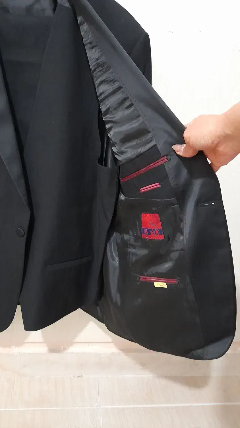 کت و شلوار مردانه مشکی سایز ۵۶|لباس|شاهدشهر, |دیوار