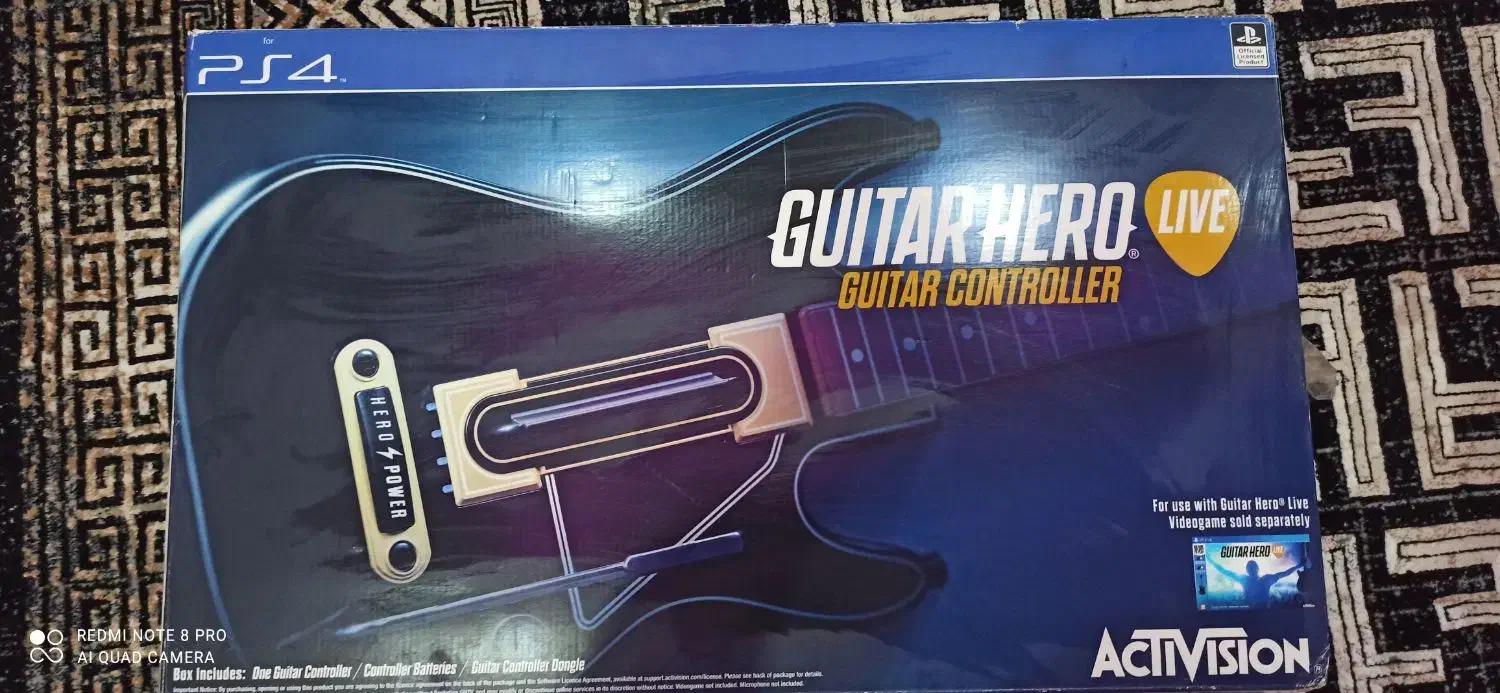 گیتار مخصوص ps4|کنسول، بازی ویدئویی و آنلاین|ورامین, شهرک فجر|دیوار