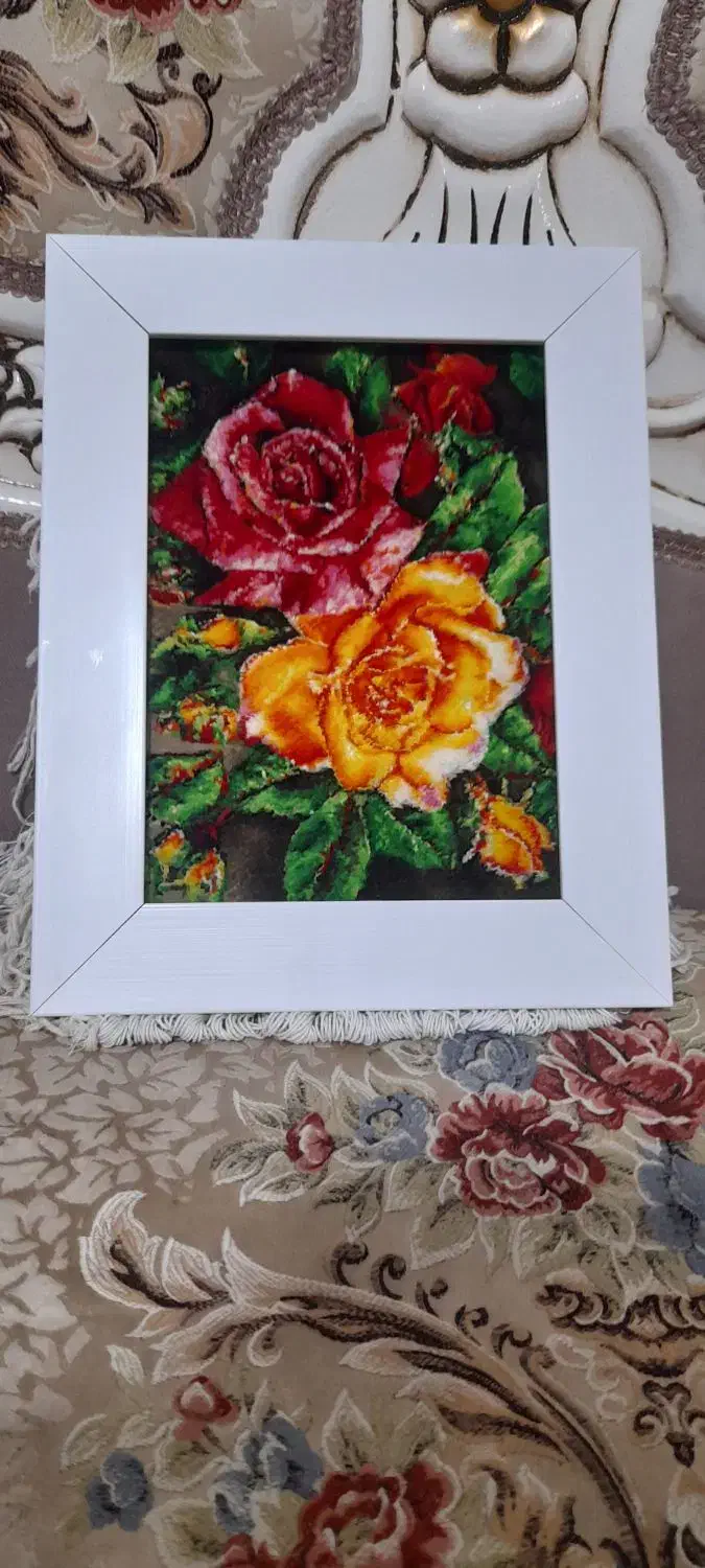 تابلو فرش دستباف|تابلو فرش|بردسکن, |دیوار