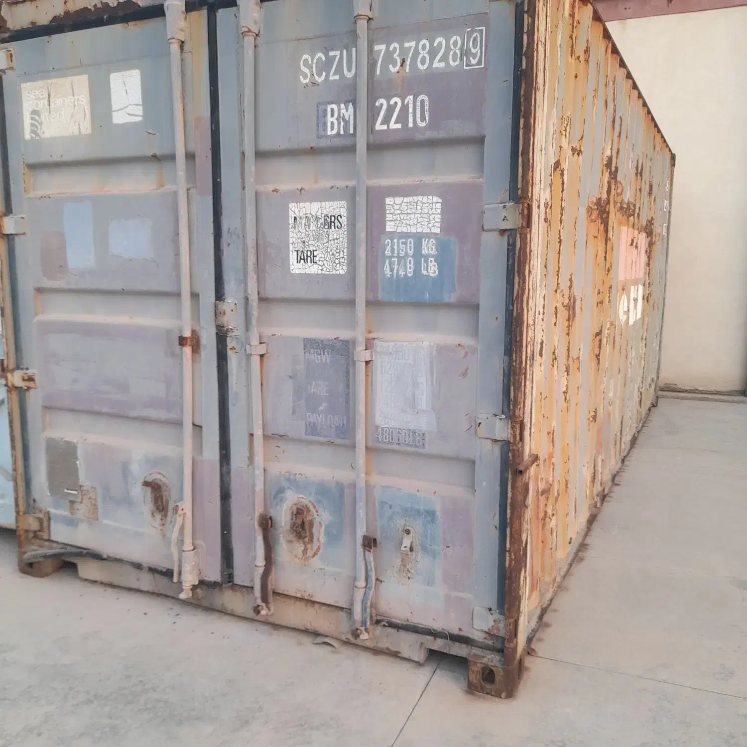 کانتینر 20 فوت|مصالح و تجهیزات ساختمان|کیش, |دیوار