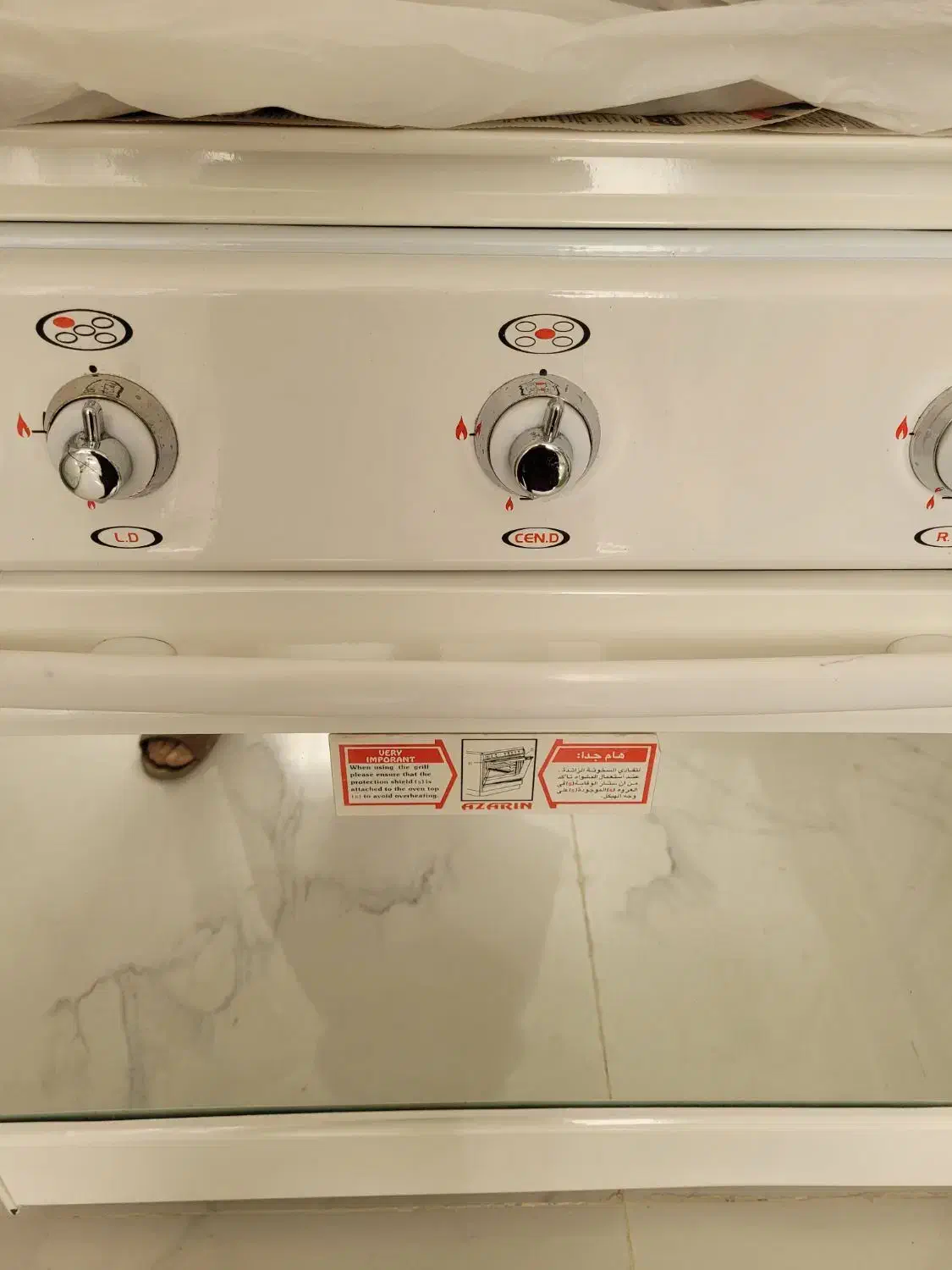 اجاق گاز ۵ شعله طرح فر|اجاق گاز و لوازم برقی پخت‌وپز|تهران, شهرک دانشگاه|دیوار