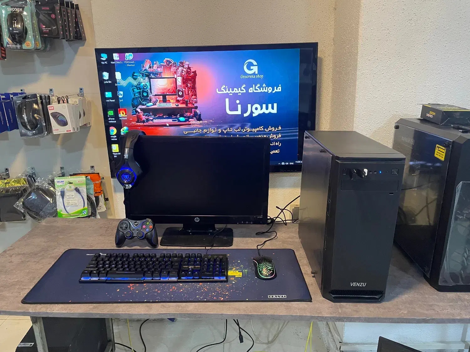 سیستم گیمینگ کامل فول بازی|رایانه رومیزی|گرگان, |دیوار